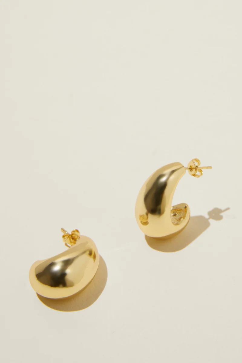 روبي Mid Charm Earring